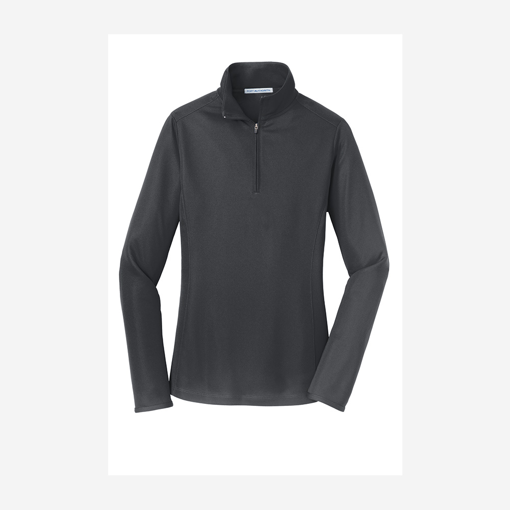 Port Authority® Women's Pinpoint Mesh 1/2-Zip L806