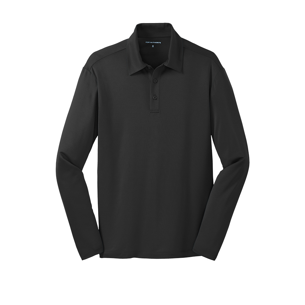 Port Authority® Silk Touch™ Performance Long Sleeve Polo K540LS - Image 4